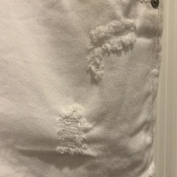 Wallflower White Short Overalls Size L - Picture 9 of 16